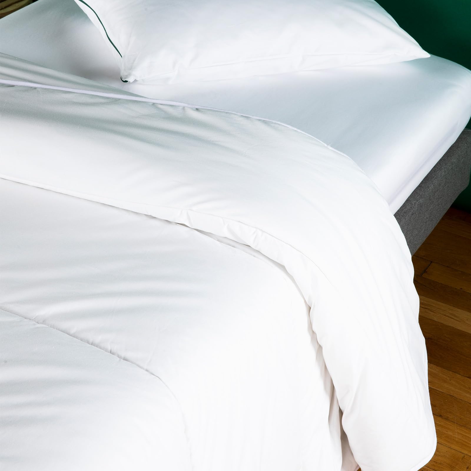 Kadolis - Couette Enfant Légère 140x200 cm Tencel™ Coton Bio - Hawi | Couette légère pour lit 1 personne - 150gr/m2 - douce et respirante - certifiée OEKO-TEX®