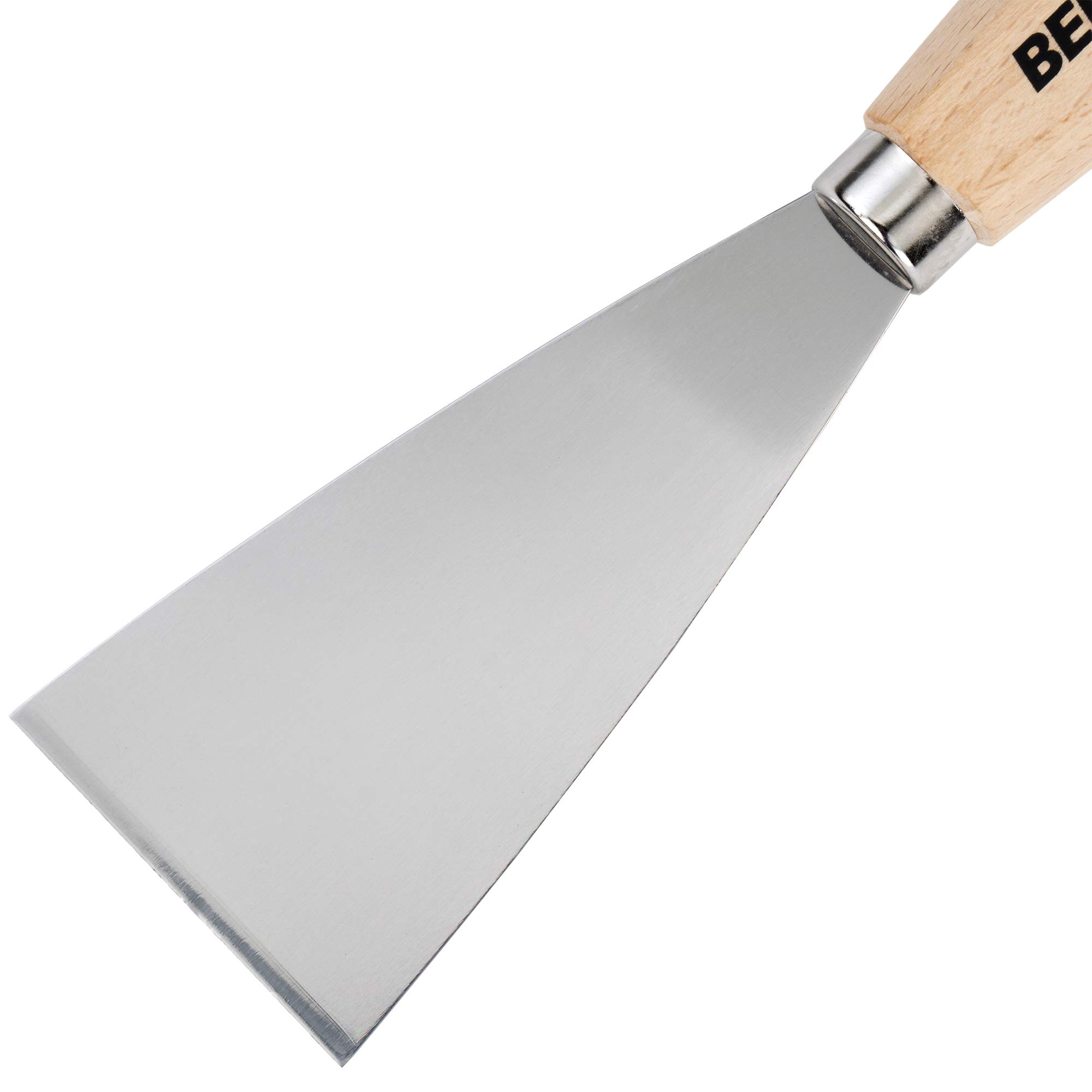 Bellota Spatola in acciaio al carbonio manico legno 100mm