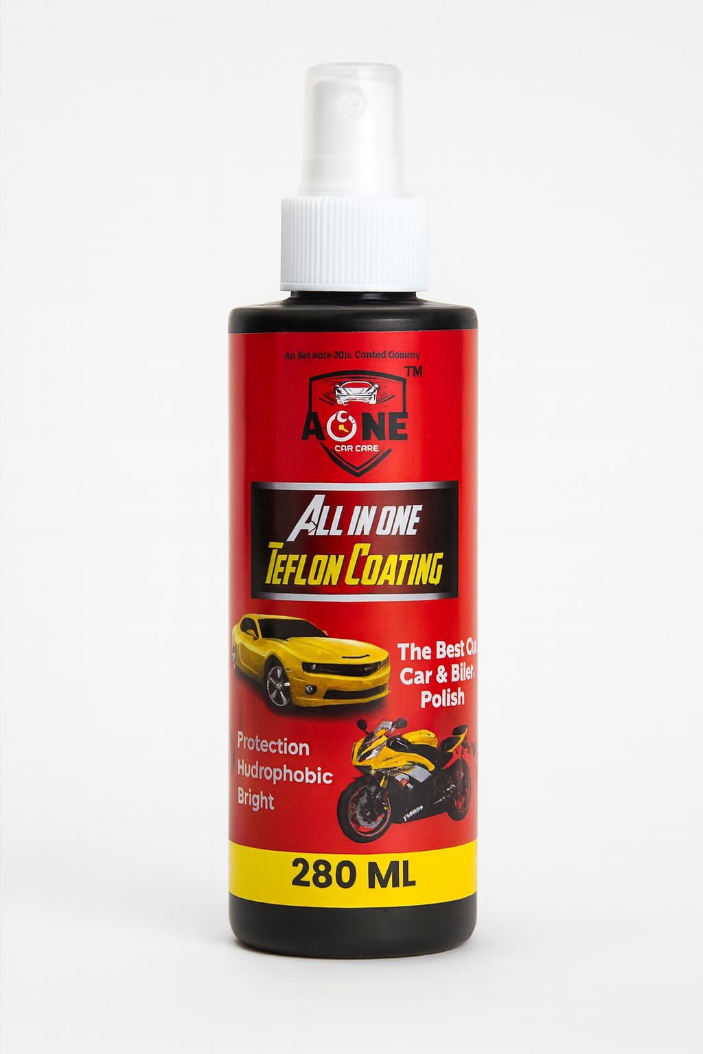 AONE All in One Teflon Coating Car & Bike Polish, Hydrophobic Protection, 280 ML-image-31