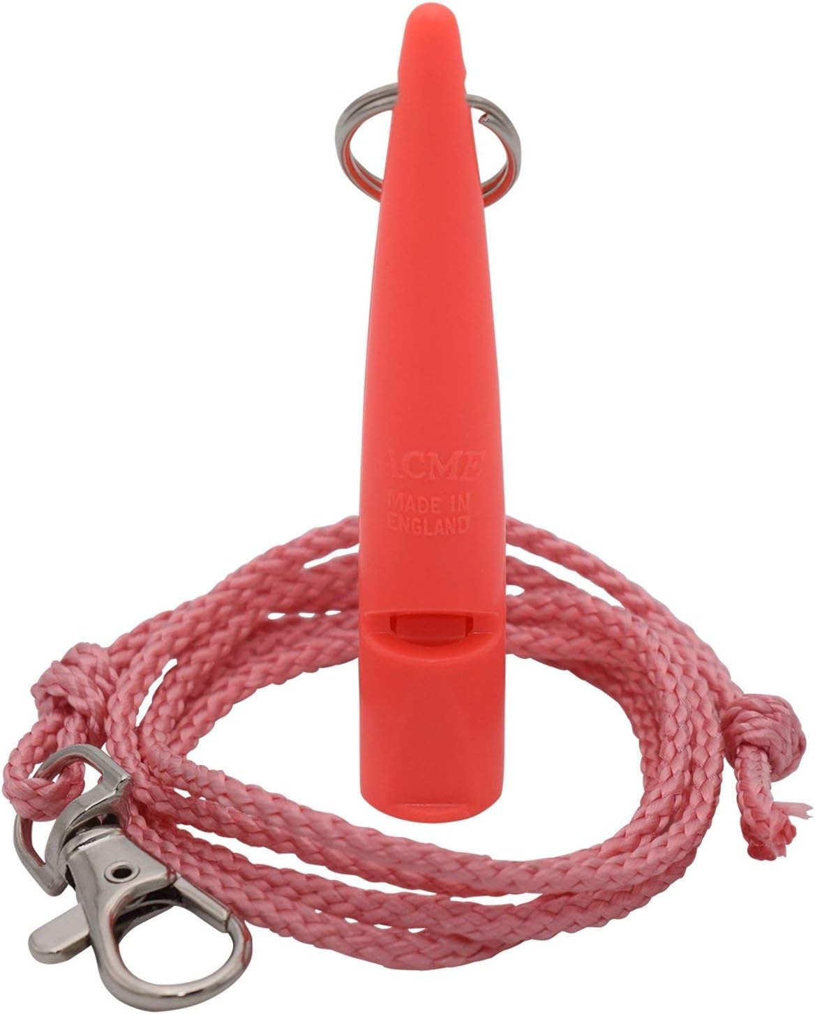 ACME 211.5 Classic Dog Whistle - Coral - With Lanyard — image 1