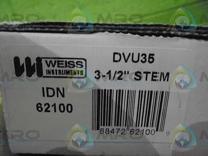 Weiss Instruments DVU35 Digital Vari-Angle Thermometer, 3-1/2" Stem