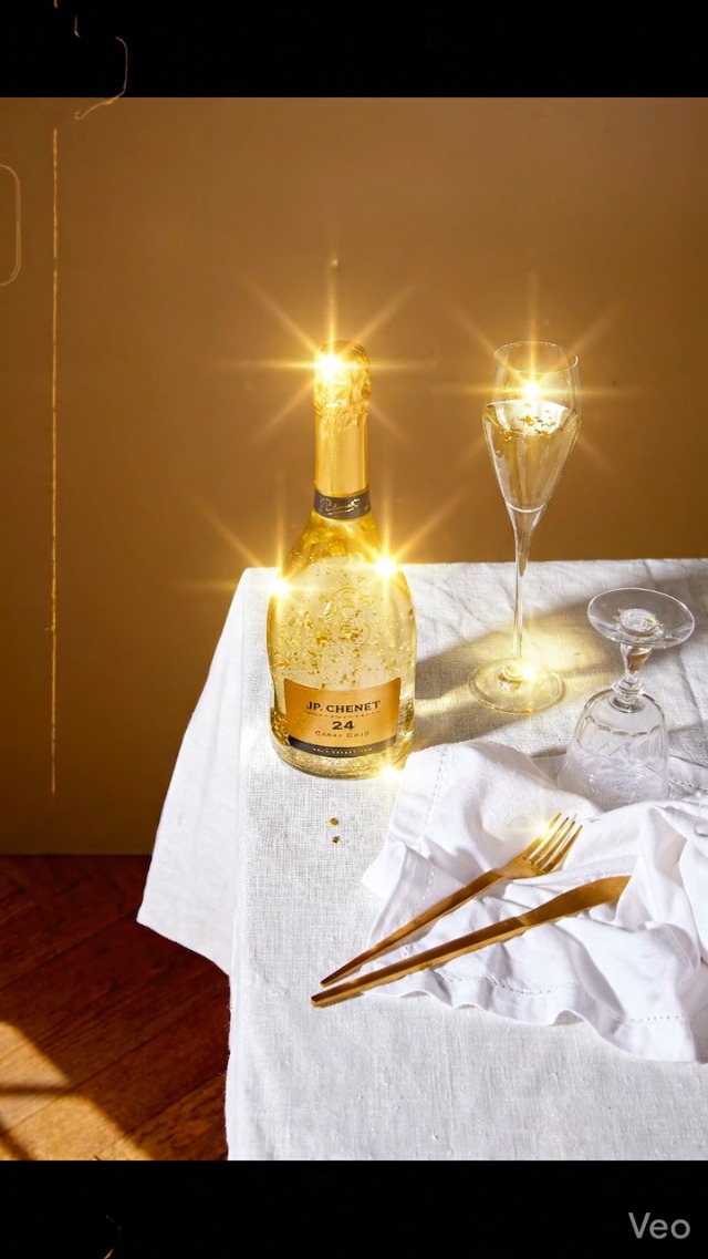 J.P. Chenet - Gold Collection 24 Carat, Sparkling Wine with real