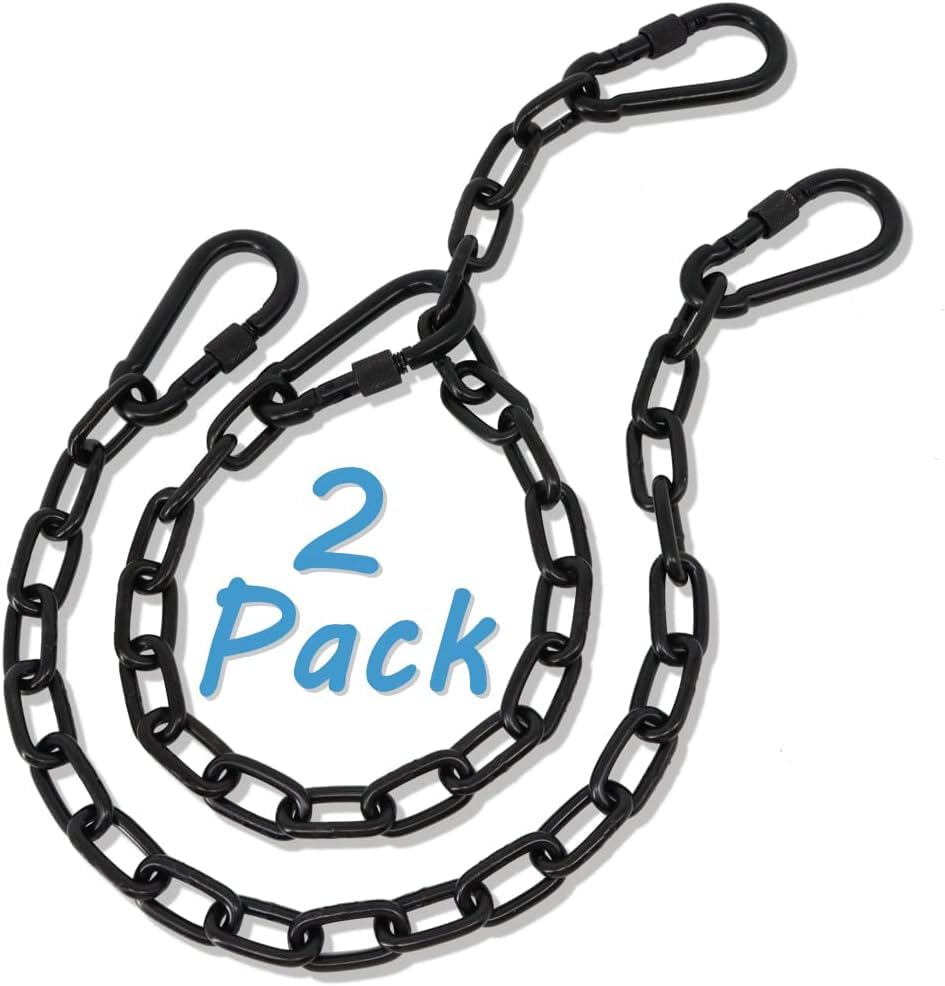 Catena con due moschettoni Kit da appendere per sedia a