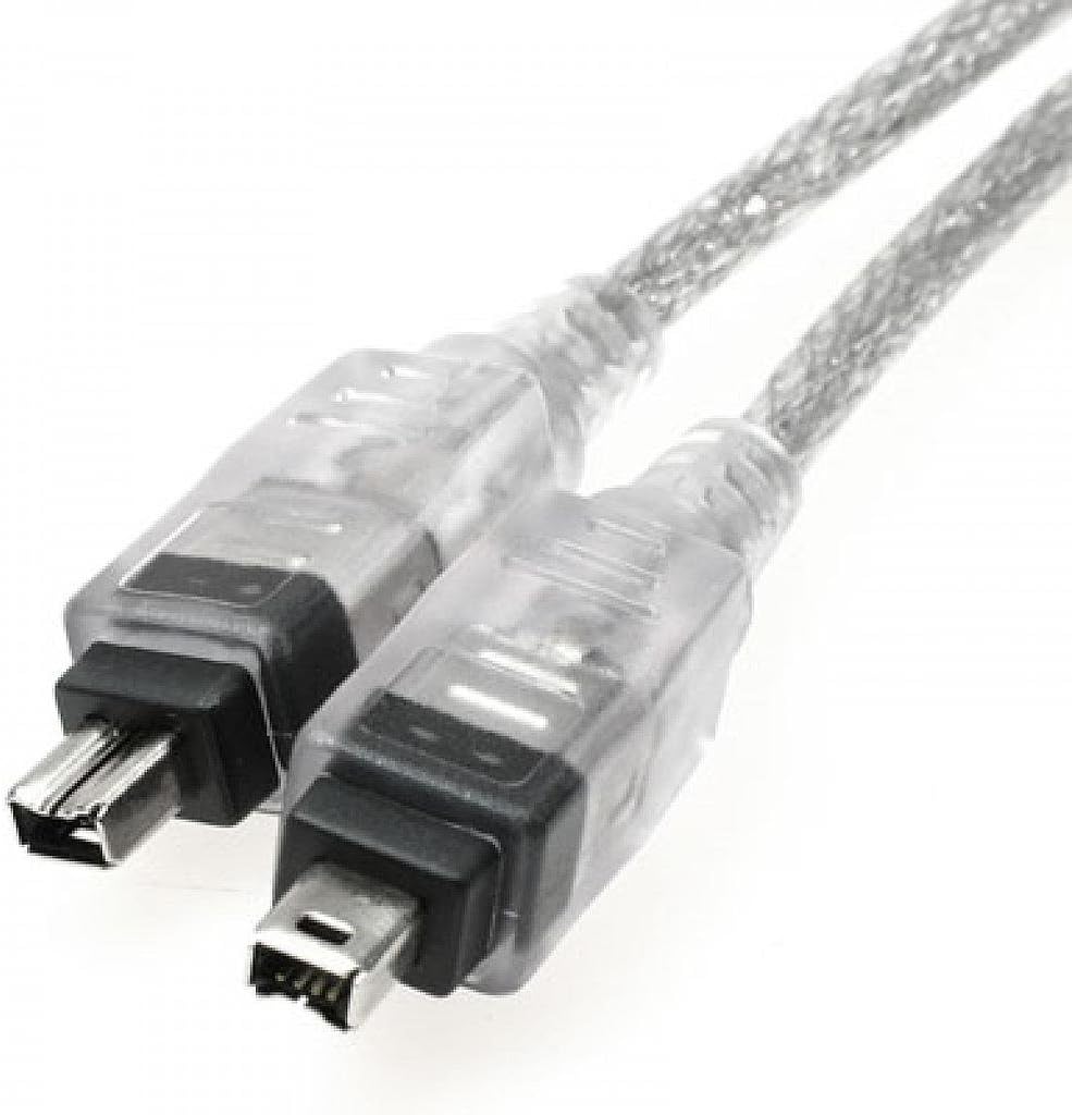 RocketBus Firewire 4-Pin to 4-Pin IEEE 1394 iLink Cable Cord for Canon JVC Sony miniDV Digital Camcorder