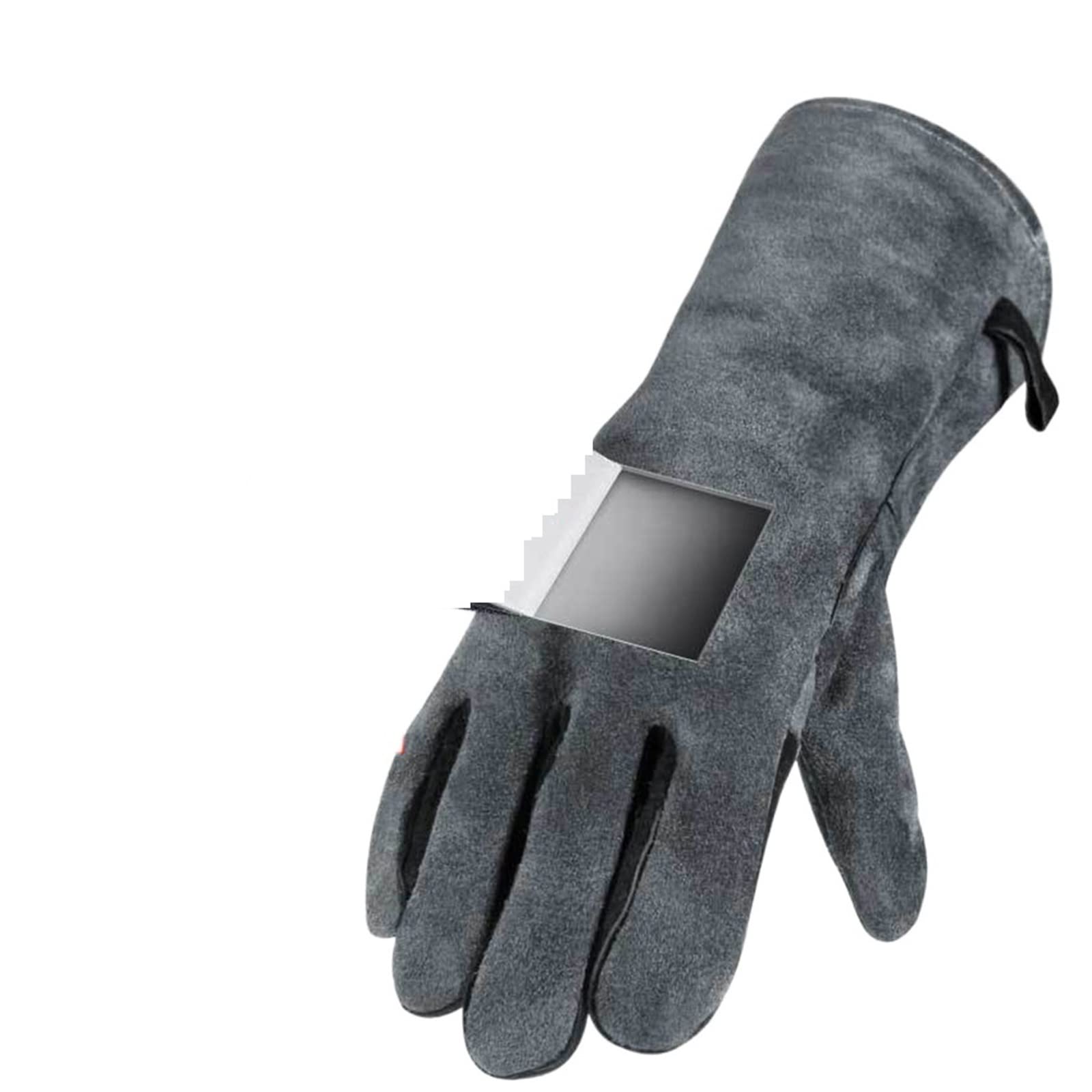 Backhandschuhe, hitzebeständig, Ofenhandschuhe, Backhandschuhe, Grillhandschuhe für Grill, Wärmedämmung, Leder, Schmieden, Schweißhandschuhe