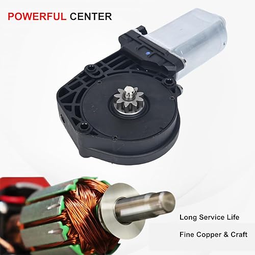 Miniatura 3 de Motor de elevación de elevalunas eléctrico delantero izquierdo lado del conductor compatible con Ford Expedition 1997-2002 Ford F-150 1997-1999 Ford