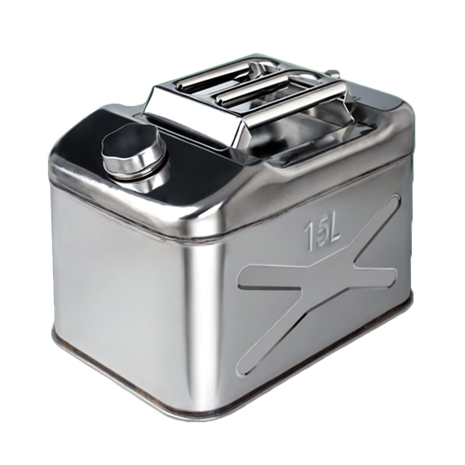 BHBXZZDB Lata de Gasolina Metal Gasolina Recipientes para Gasolina Lata de Metal para Gasolina Garrafa de Combustible Boquilla flexib 10L/15L/20L/25L/30L