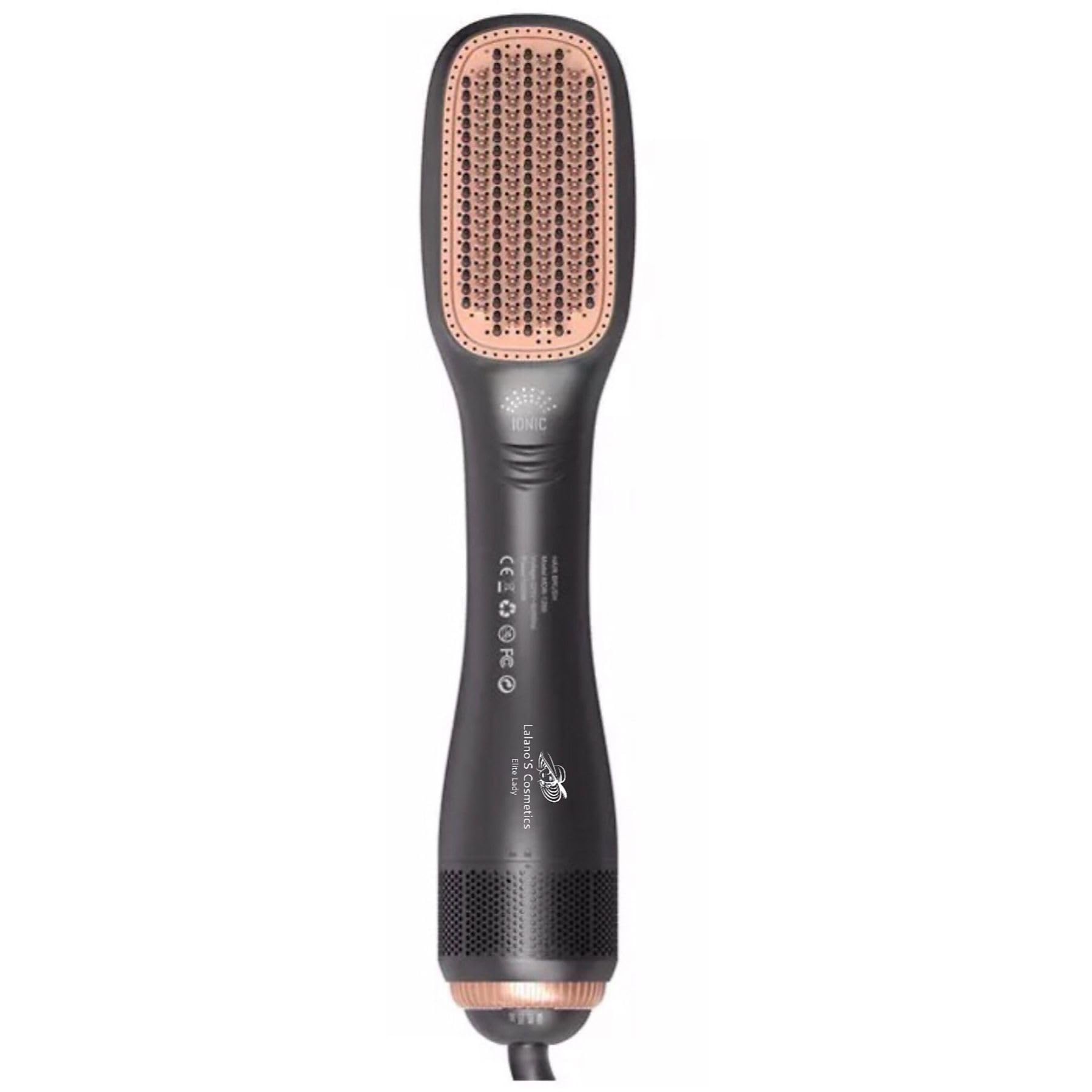 Lalano`S Cosmetics 3-in-1 Profi-Haartrockner & Glättbürste, 1200 W, Keramik-Ionen-Technologie, 3 Temperaturstufen & 2 Geschwindigkeiten, Styling ohne Frizz