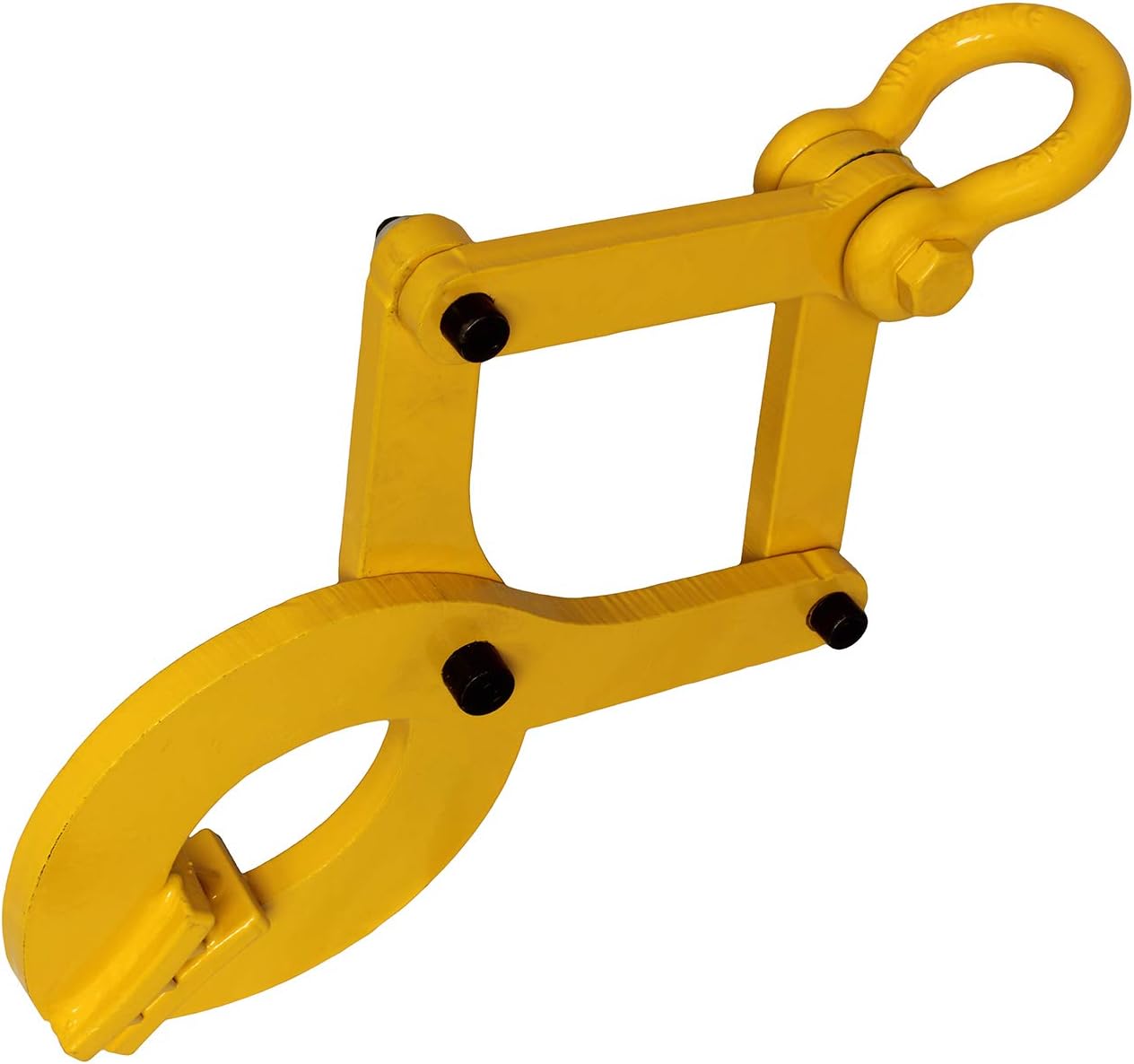 Lifting Clamps Pallet Grabber Hook Puller Tool for Forklift Chain,Roadside Stone Clamp Curb