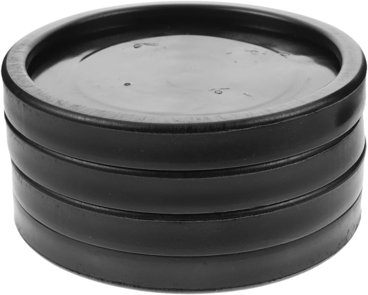 POPETPOP 4pcs Gym Floor Mats Exercise Equipment Coasters Fitness Mat Pads Hardwood Floor Protectors Noise Reduction Furniture Pads