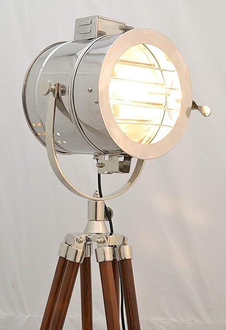Nautical Replica Hub Urban Designs Studio Light 60" Decoratieve Prop Licht W Statief Vloerlamp photo 2