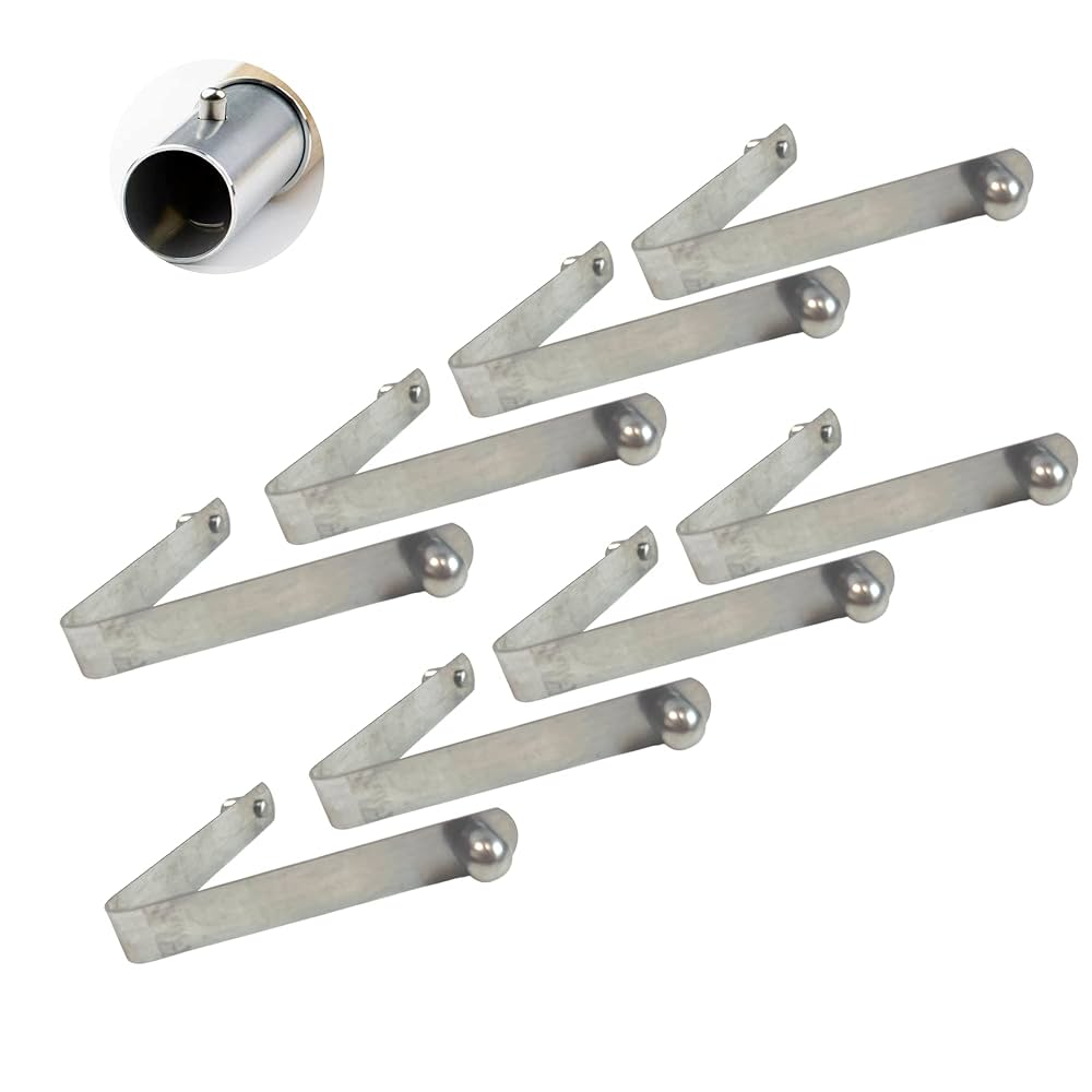 Amazon.co.jp: rejopfad ダブルピン スプリングボタンクリップ