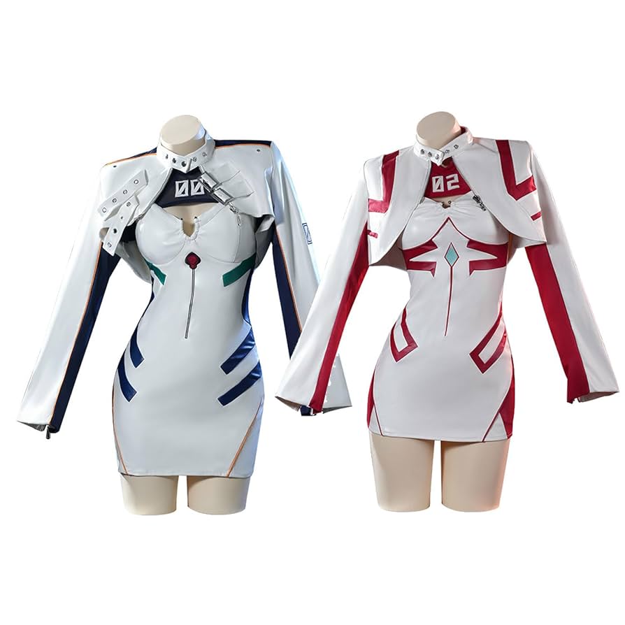 エヴァンゲリオン 綾波レイ コスプレ衣装 レーシングスーツ風 Mサイズ エヴァンゲリオン 綾波レイ コスプレ衣装 レーシングスーツ風 Mサイズ