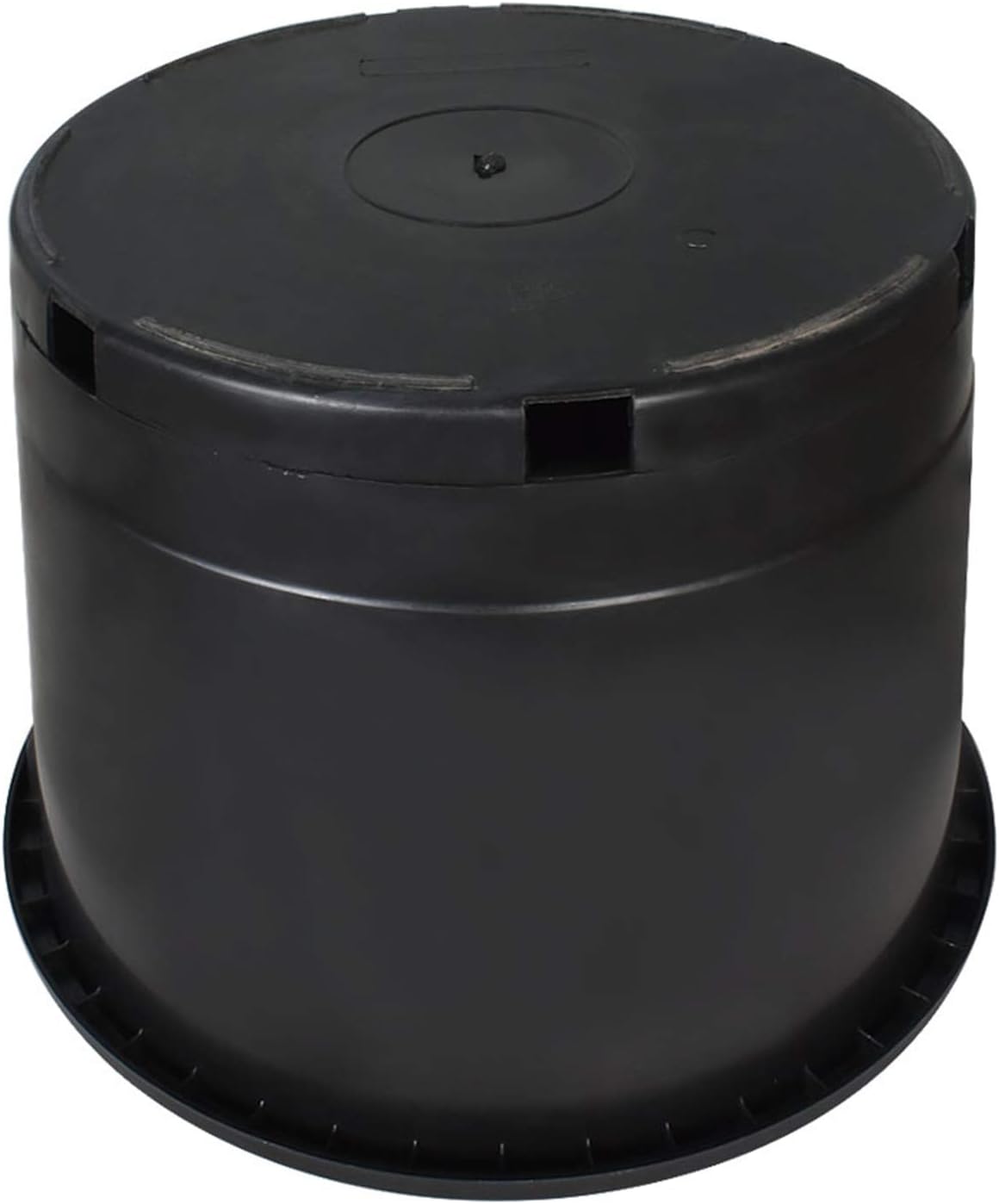 5-Pack 25 Gallon Premium Black Nursery Pot Plant Container Garden Planter Pots (25 Gallon)