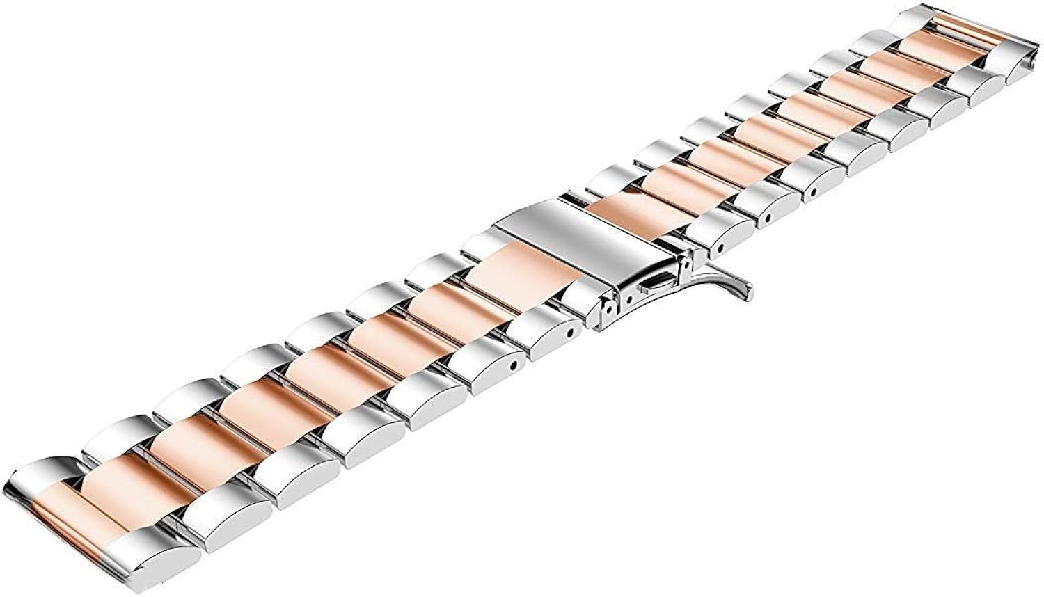 SkyBand Metalica Acero Moda Correas Compatible para Reloj Inteligente Smartwatch Michael Kors Gen 6 Bradshaw