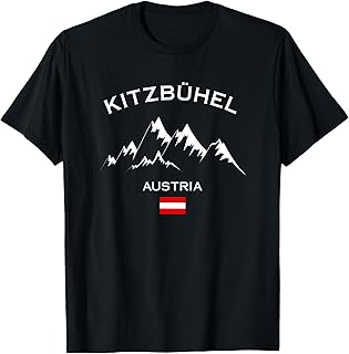 Kitzbühel Austrian Mountain Austria Alpine Souvenir Alps T-Shirt