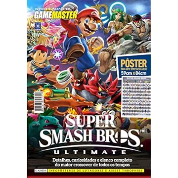 Capa do livro Superpôster Game Master - Super Smash Bros Ultimate - Arte B