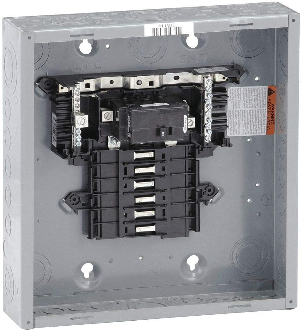 QO112M100 Load Center, Cb, 100A, 120/240Vac, 1Ph