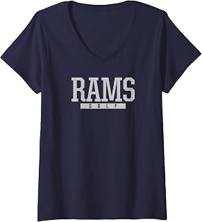Womens Murrieta Mesa High School Golf V-Neck T-Shirt