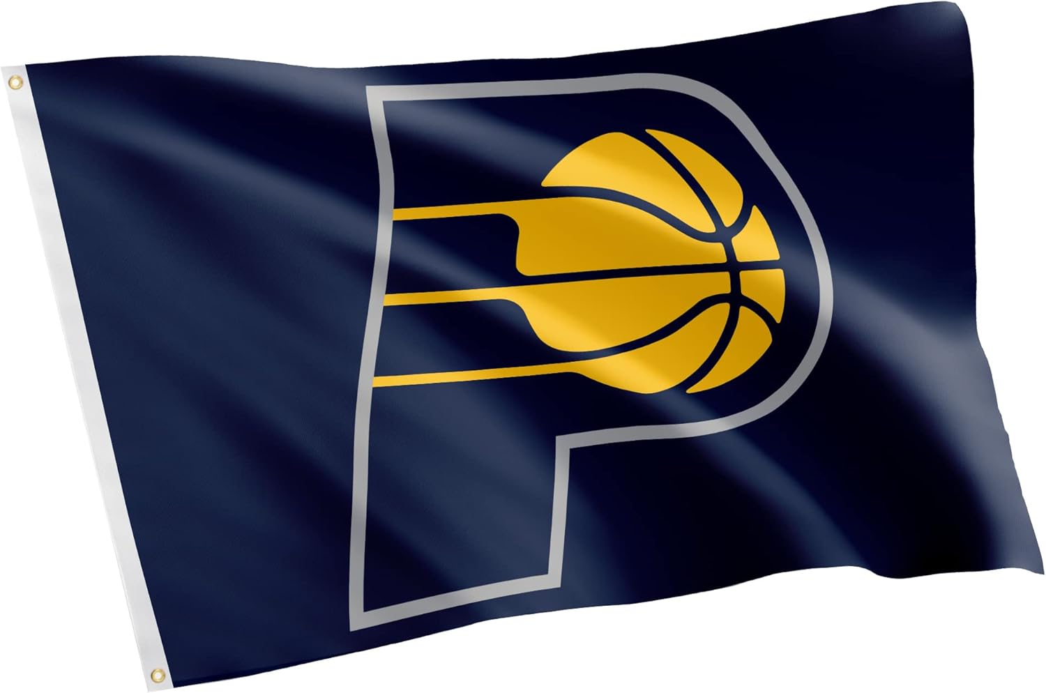 Desert Cactus Indiana Pacers Flag NBA 100% Polyester Indoor Outdoor 3x5 feet National Basketball Association Team Flags (Flag #1)