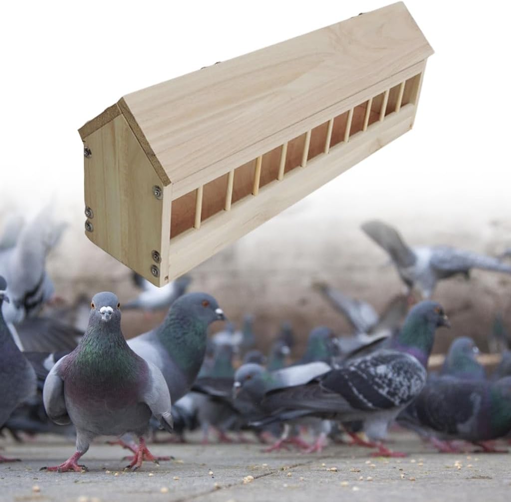 MultiCompartment Poultry Feeder 22/28-Slot Easy to Assemble No More Wastage
