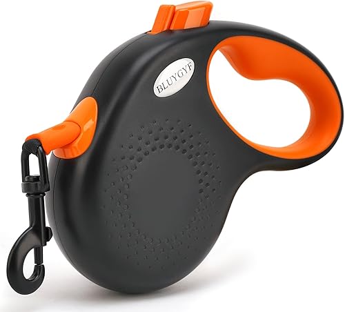 Miniatura 2 de Correa retráctil para perro de 16 pies, correa retráctil resistente para perros pequeños, medianos y grandes de hasta 110 libras, mango