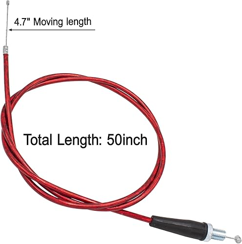 Miniatura 9 de Mini cable de acelerador de bicicleta de 50 pulgadas para Coleman CT200U BT200X con VM22 Carb, para Predator 212 Mini Baja MB165 MB200 Heat Warrior