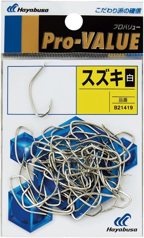 Hayabusa B21419-16 Pro Value Suzuki Hook, White