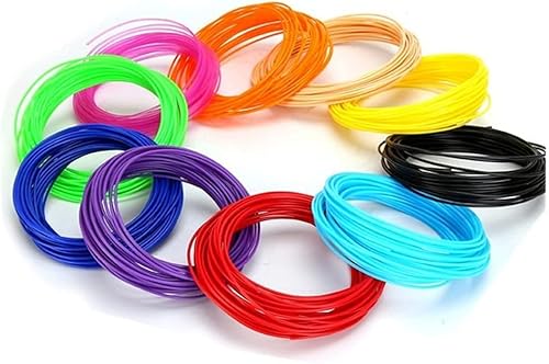 1Pc Random Color 10 Meter PLA 1.75mm Filament Printing
