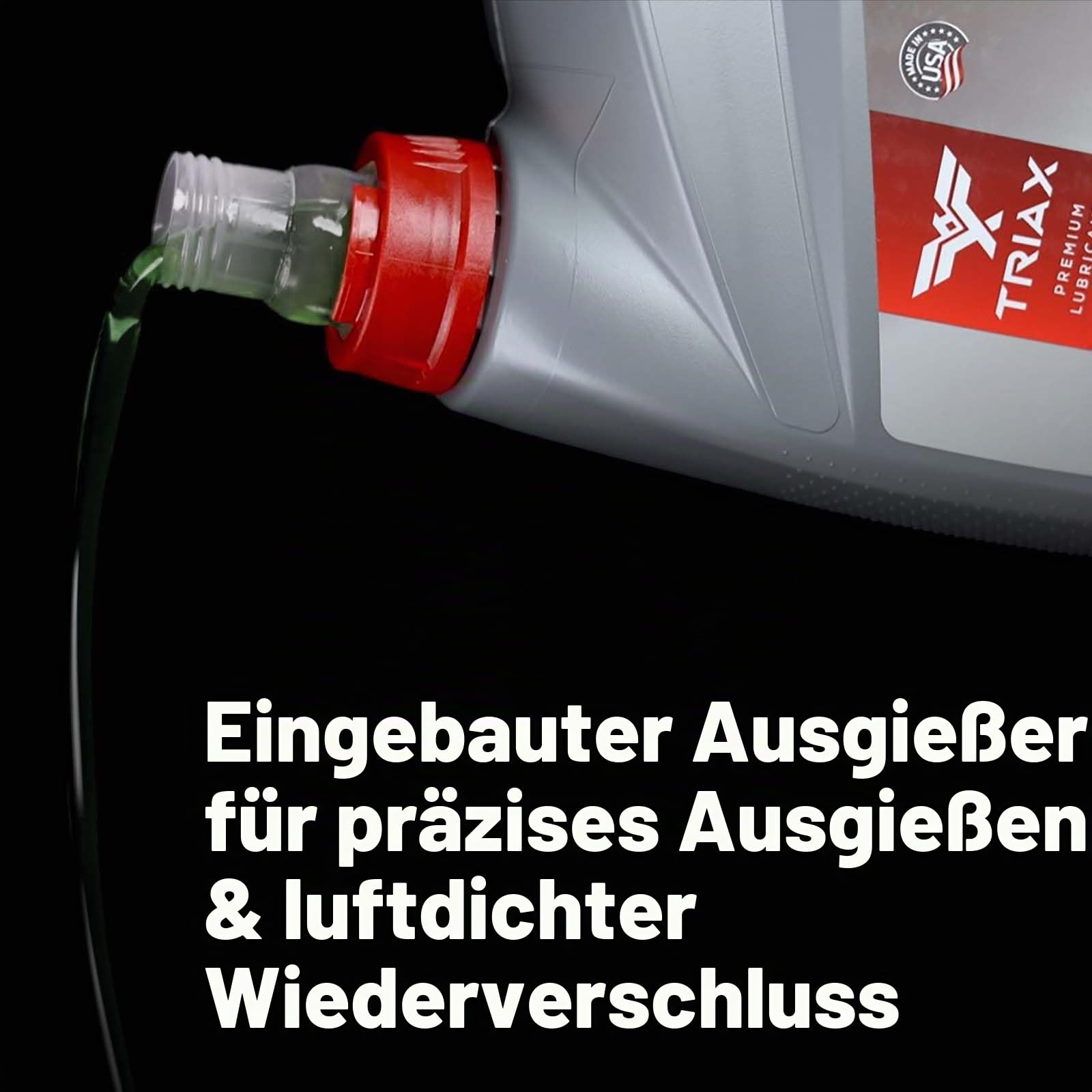TRIAX CVT ATF Vollsynthetisches Automatik-Getriebeöl für CVT-Getriebe: Sure-Shift Non-Slip-Technologie, Übertrifft OEM-Spezifikationen, Universelle Kompatibilität (5 quarts/4.73 ltrs)
