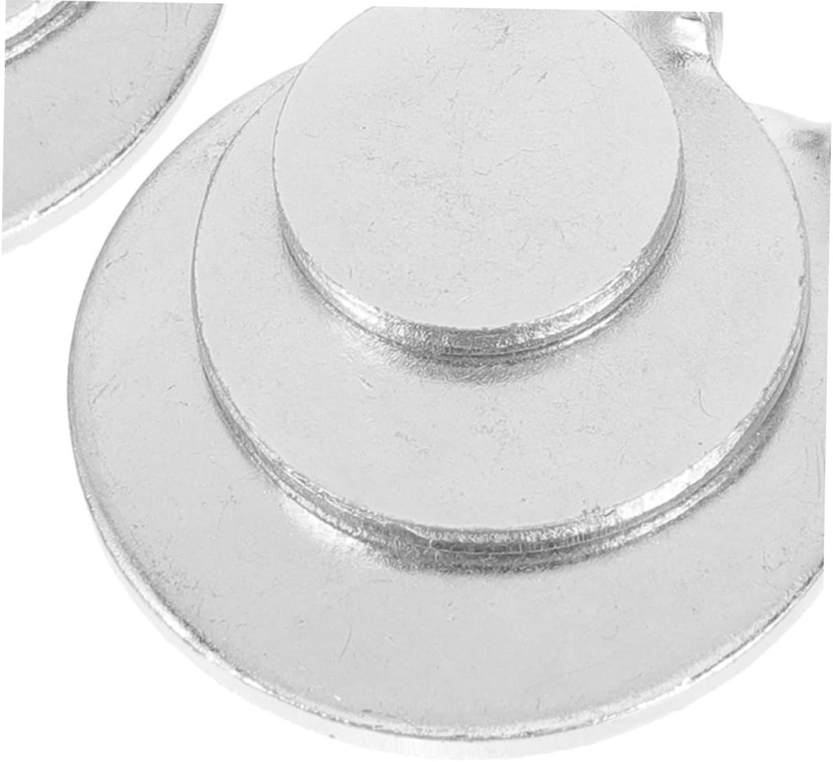 5pcs Small Hanging Steel Shooting Targets Sturdy Manganese Training Game Practice Tools for Archery and Accuracy Improvement