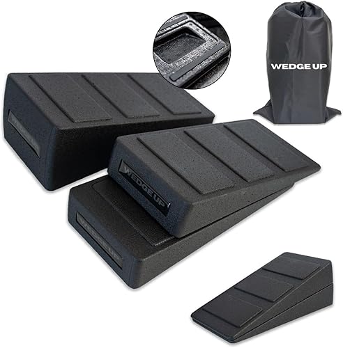 Bloque de cuña para sentadillas con tiras antideslizantes Tabla inclinada para estiramiento de pantorrillas Bloques de yoga cuña de espuma Tabla