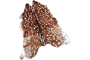 Faux Fur Deer Hide Rug: Embrace the Wild Beauty for Your Home