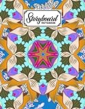 Storyboard Notebook: Cinema Notebooks for Cinema Artists With Mandalas Cover / Notebook Sketchbook Template Panel Pages for Storytelling | Size 8.5