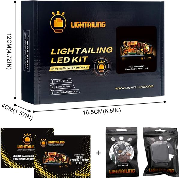 Lightailing Light Set for (Ideas Friends The Television Series Central Perk) Building Blocks Model - Led Light kit Compatible with 21319(NOT Included The Model) - 3