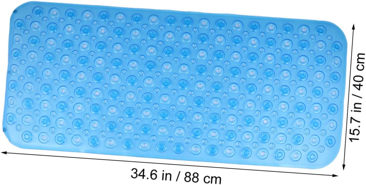 PVC Bathtub Mat Massage - Shower Pad Washable Non- Bathroom Mat for Daily Use
