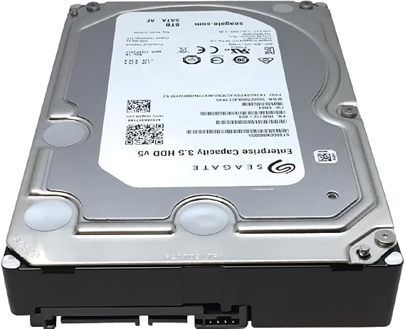 Seagate Exos 7E8 8TB Enterprise Capacity HDD - 7200 RPM 256MB Cache SATA III 6Gb/s Interface 3.5 Internal Hard Drive Crypto Chia Mining - ST8000NM0055