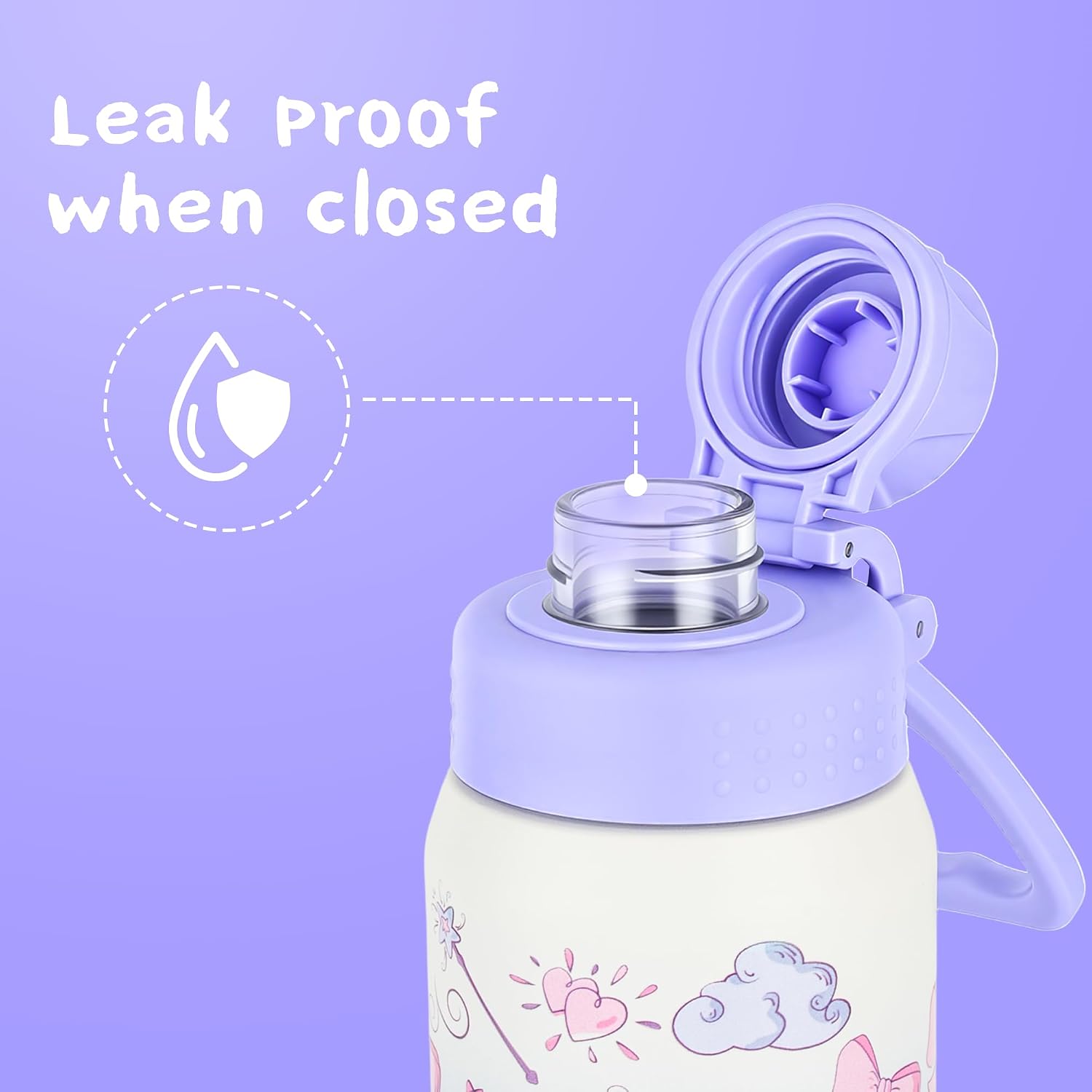 Goppus 17oz Insulated Sports Water Bottle