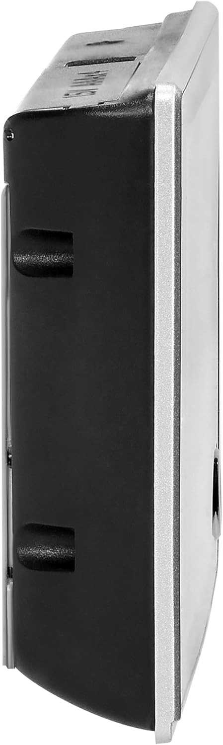 Virone DV-1 Door Peephole Camera Surveillance Wide Angle LCD 3.5 Inch Battery Operated Silver
