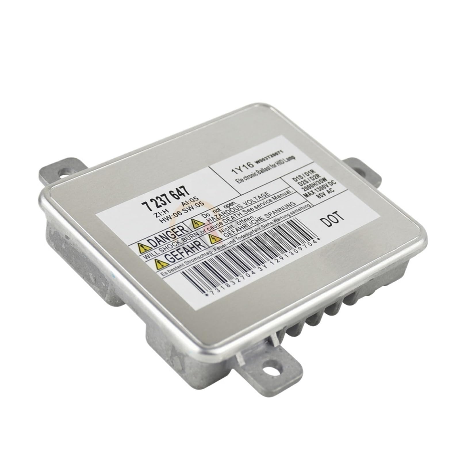 Ballast xénon D1S 7318327 transformateur de rechange pour unité de commande de phare - 5