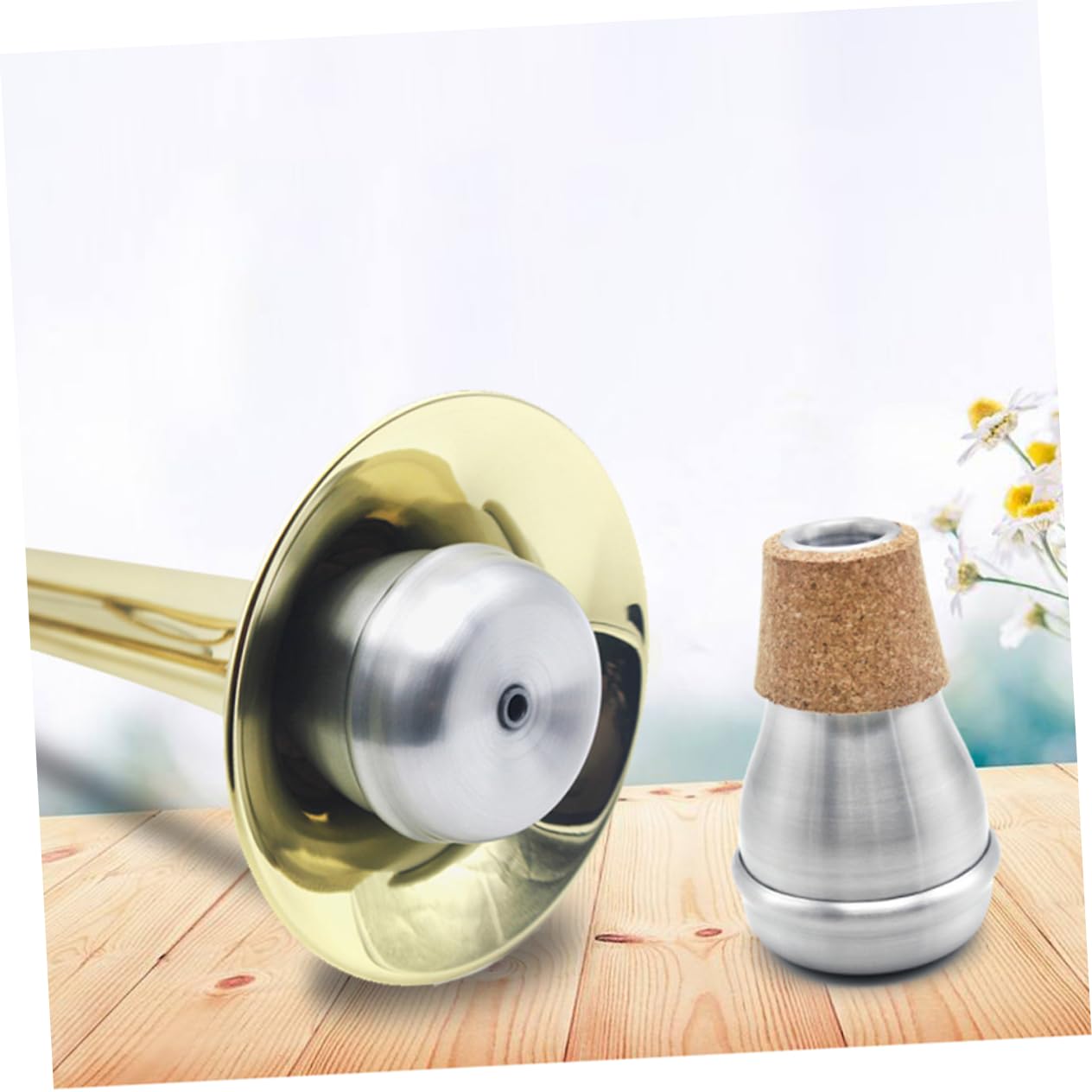 1pezzi Silenziatore Per Tromba Portatile Muffler Mini Per Strumenti Musicali Per Giocare Notturna Compatibile Con Tutti Tipi Di Trombe Qualità Del Suono Standard Per Jazz