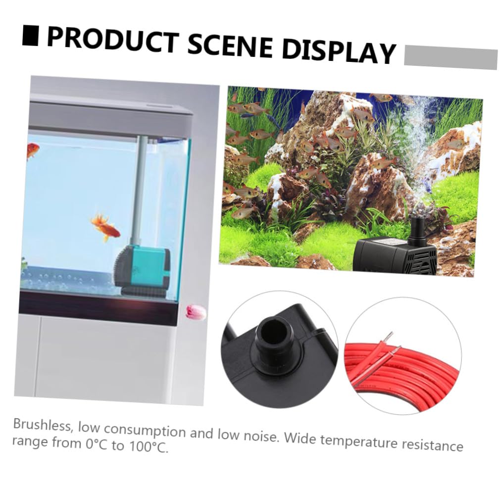Mipcase 3pezzi Mini Pompa Sommersa Per Fontana Silenziosa e Basso Consumo Per Acquari e Portata Metri Facile Installazione e Resistente Alle Temperature
