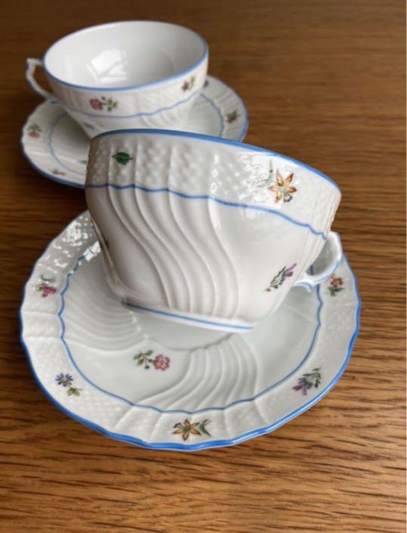 Amazon.co.jp: リチャードジノリ ベッキオフィオーリ カップソーサー2  