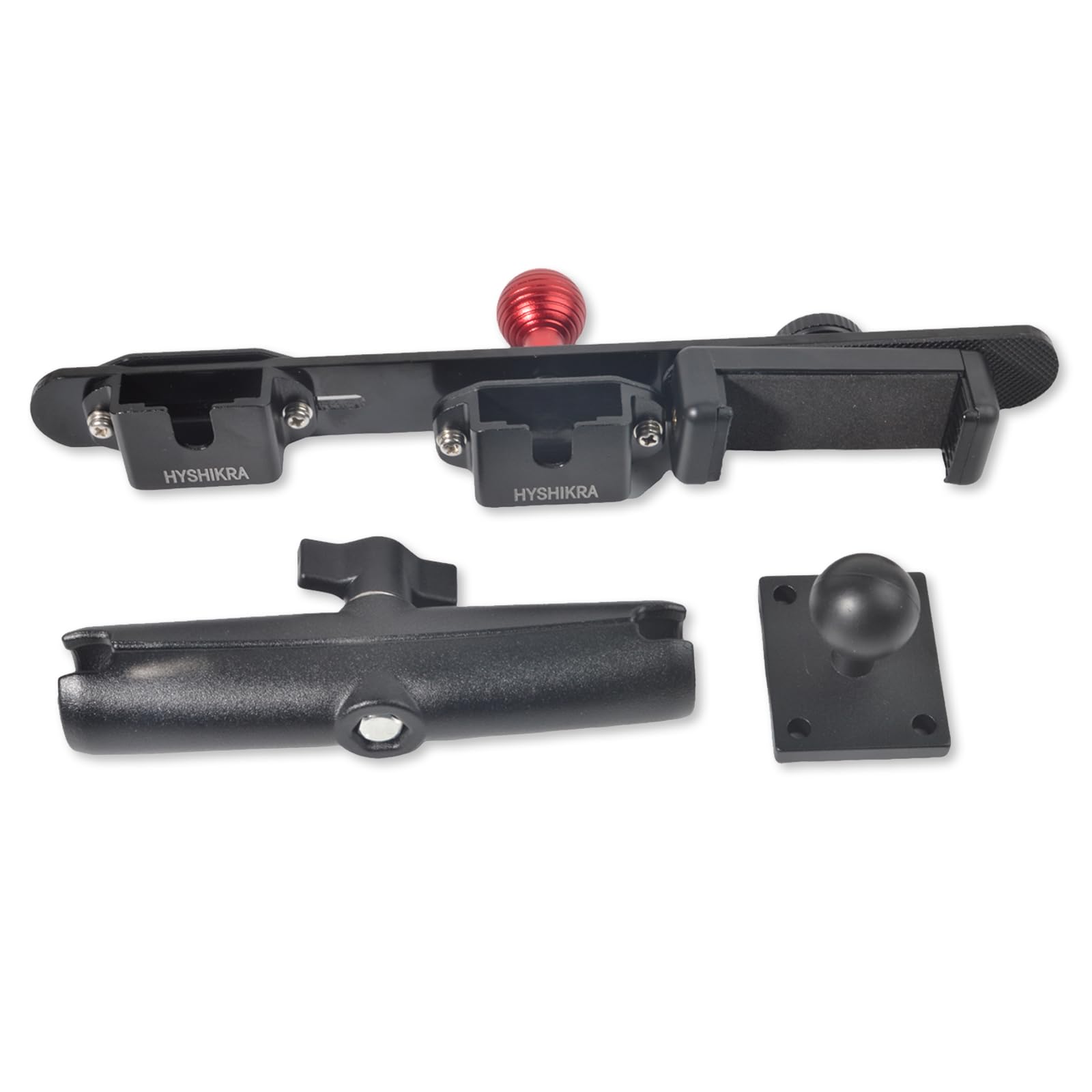 Supporto per ricetrasmettitore da camion, accessorio per telefono/radio portatile/microfono altoparlante/altoparlante radio mobile, compatibile con Baofeng Kenwood Motorola Quansheng