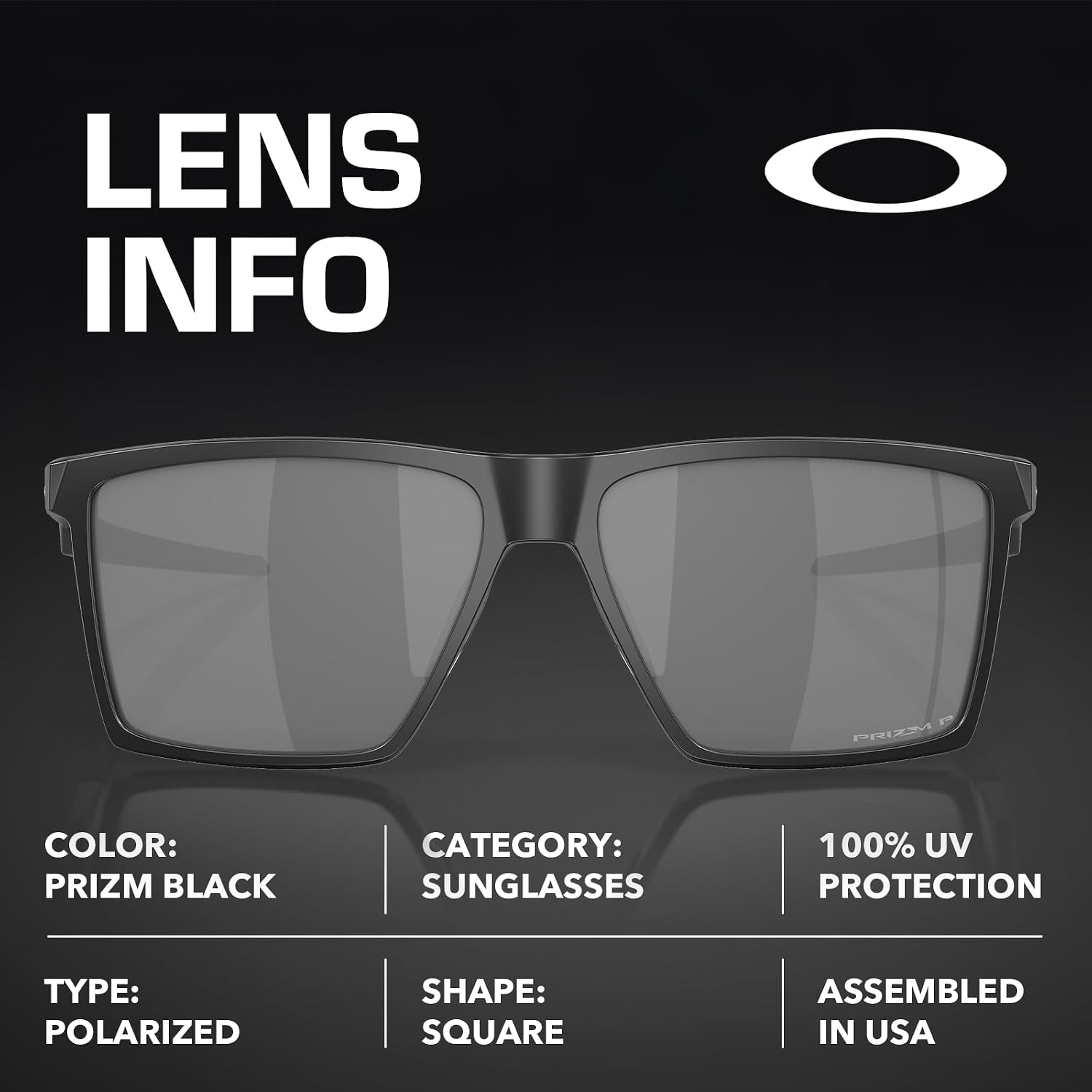Oakley FUTURITY SUN OO9482 Square Shape Sunglasses With Official Eyewear Kit