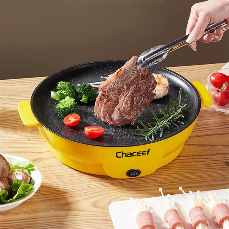 Sartén eléctrica, sartén antiadherente, sartén de cocina para el hogar 2