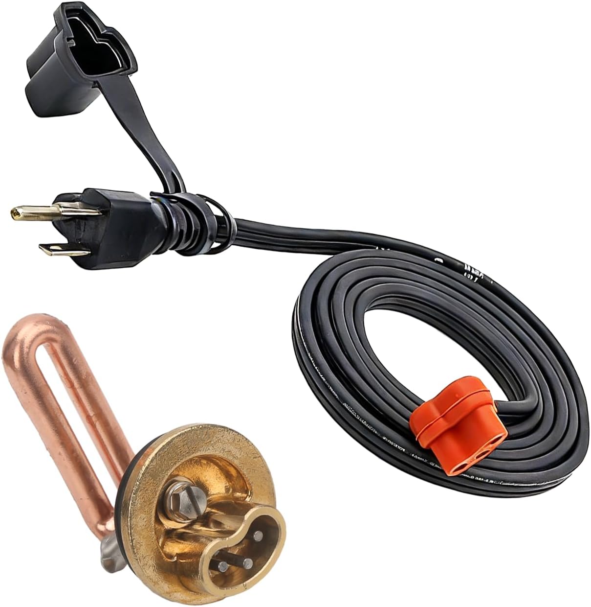 3100130 Engine Block Heater Fit for GMC and Chevrolet 2001-2008 Compatible with Duramax Diesel V8 6.6L 2007-2015 Diesel V8 6.6L,40mm Diameter | CSA Approved | 120 Volts | 1000 Watts