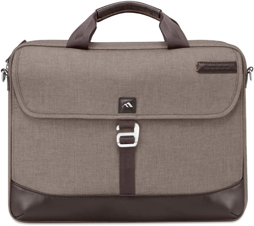 Brenthaven Collins Slim Brief Camel Chambray