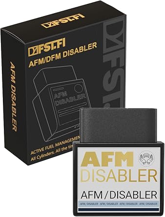AFM Disabler Active Fuel Management Compatible with Chevrolet Silverado 1500 V8 5.3L 2010-2018 Models and Trucks, SUVs with GM V6 V8 Engines,Gold | Active Fuel Management Disable Module Compatible with GM V6 V8 Trucks & SUVs, Disables Cylinder Deactivation