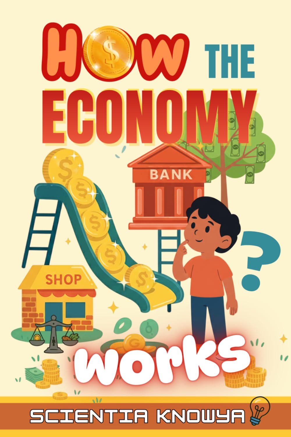 How the Economy Works: A Fun, Simple, Illustrated, Kid-Friendly Guide to Money, Work, Prices, Banks, and Financial Skills (How the World Works - The Curious Minds Collection)